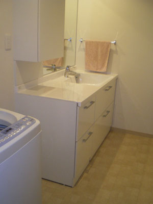 今以上に使い勝手の良い洗面台を 今以上に使い勝手の良い洗面台を